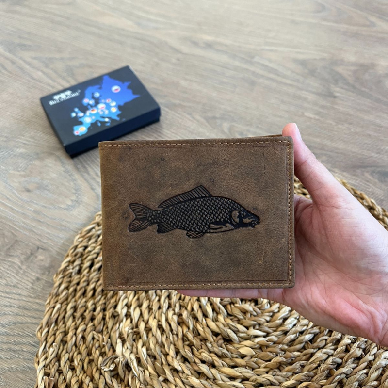 Pánska kožená peňaženka hnedá MIRON