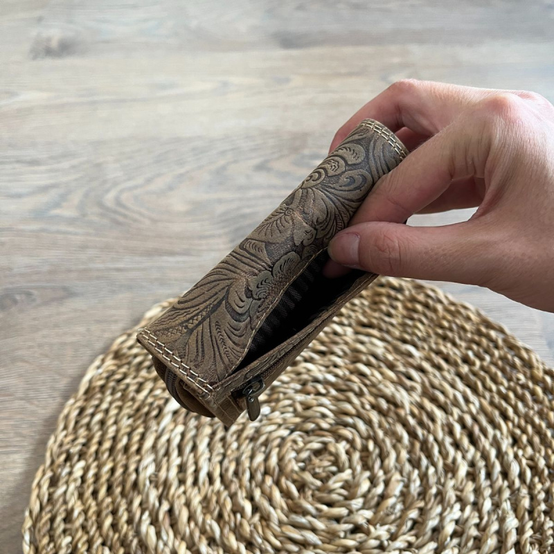 Dámska kožená peňaženka tan HERTA