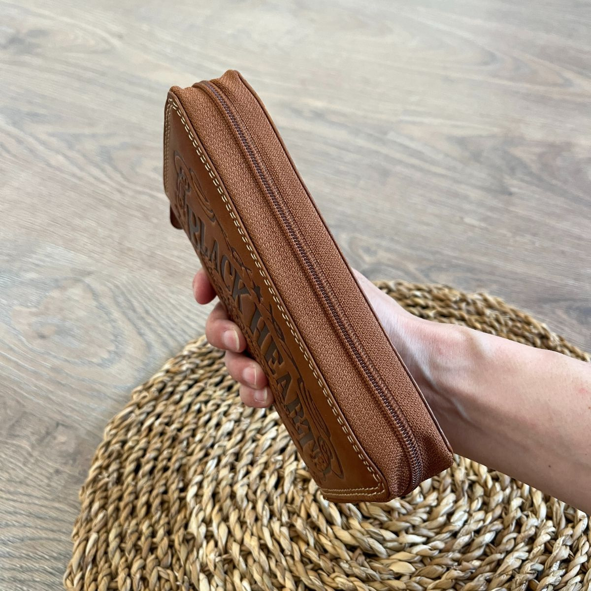 Dámska kožená peňaženka tan NIKITA