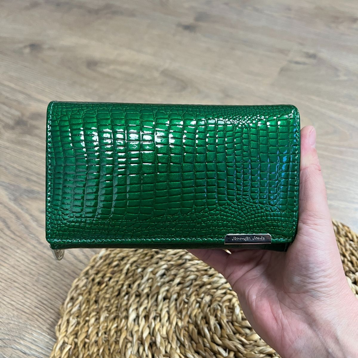 Dámska kožená peňaženka zelená ZAFIRA