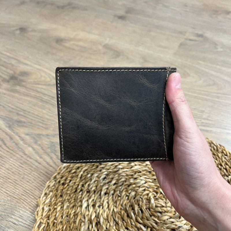 Pánska kožená peňaženka hnedá REMUS