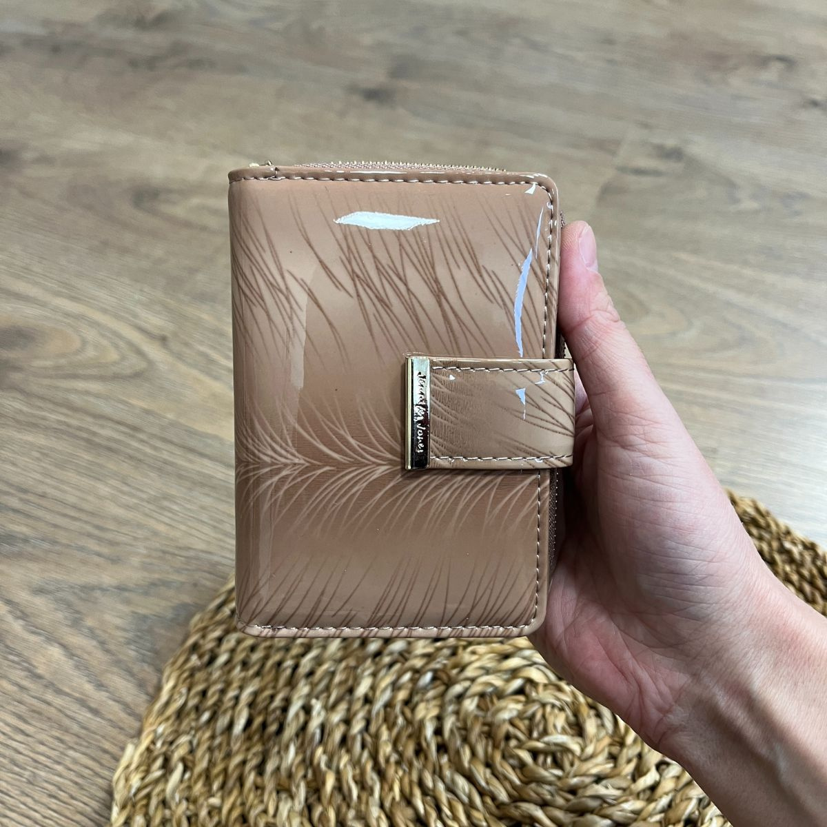 Dámska kožená peňaženka béžová SIENA