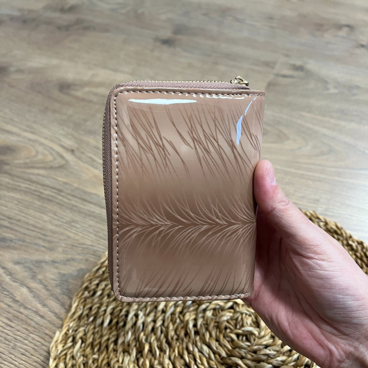 Dámska kožená peňaženka béžová SIENA