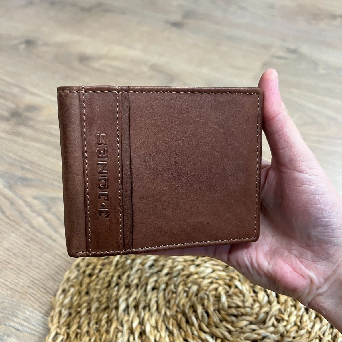 Pánska kožená peňaženka hnedá