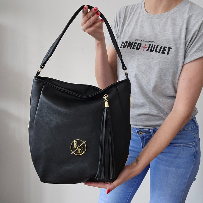 Dámska kabelka čierna VALENCIA