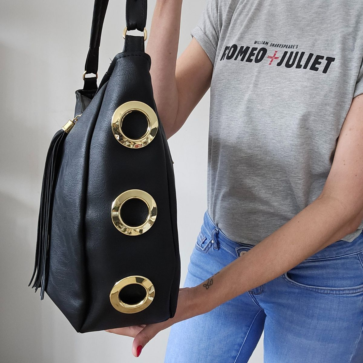 Dámska kabelka čierna VALENCIA