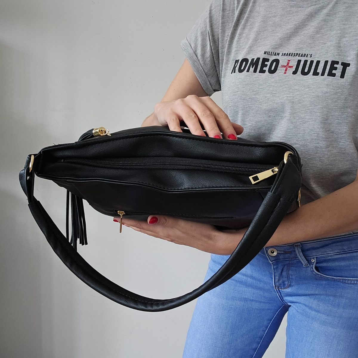 Dámska kabelka čierna VALENCIA