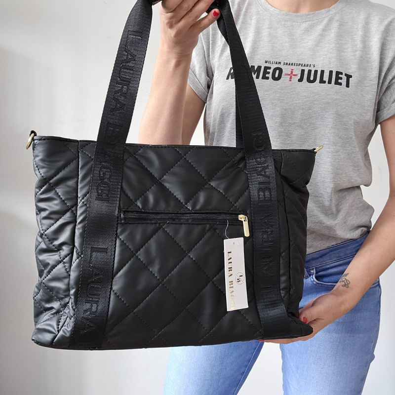 Dámska kabelka čierna SAVANA