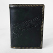 Čierna pánska kožená peňaženka GRANT