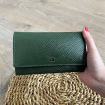 Dámska kožená peňaženka zelená SOLEA