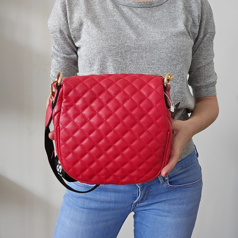 Červená Crossbody kabelka Versoli