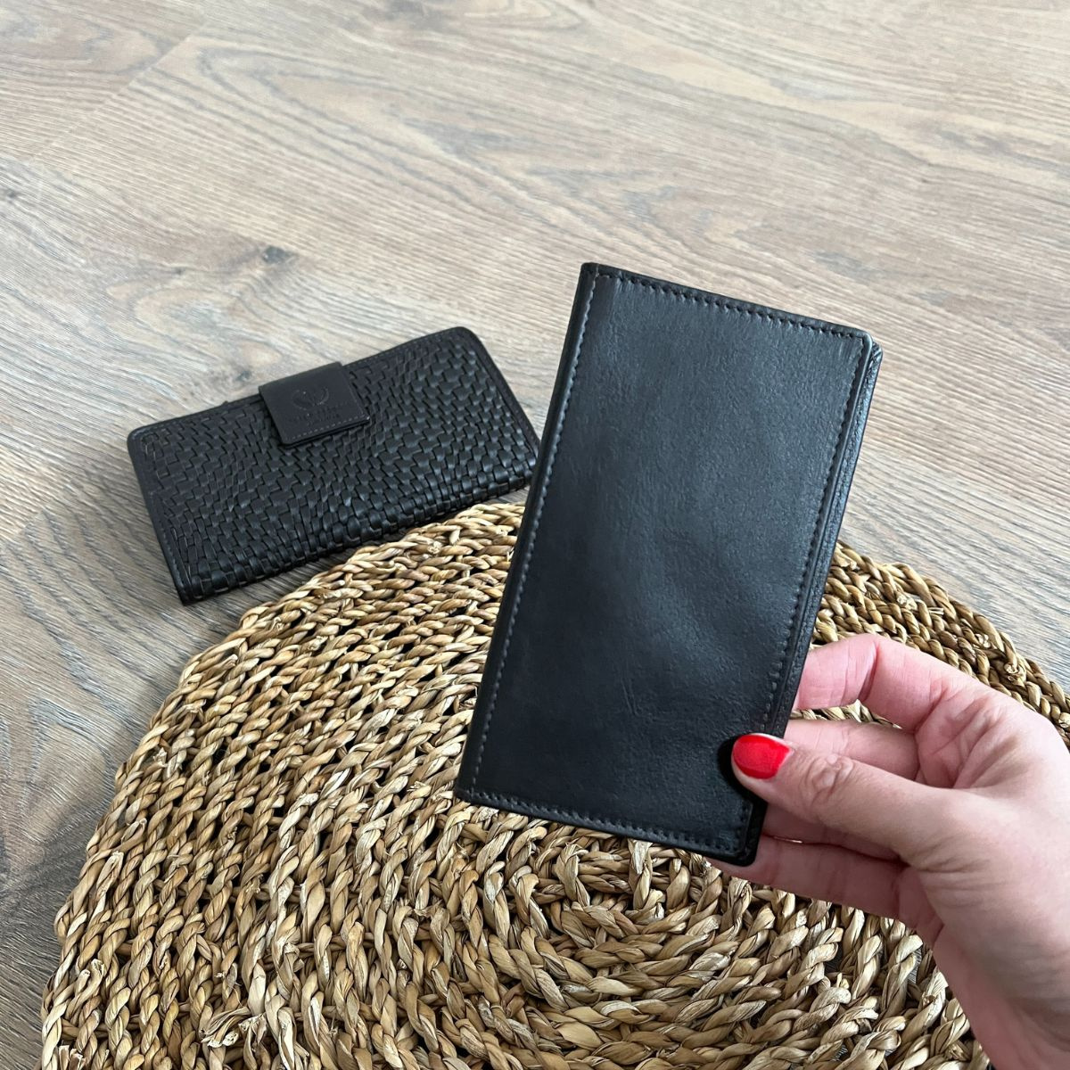 Dámska kožená peňaženka hnedá DESIRE