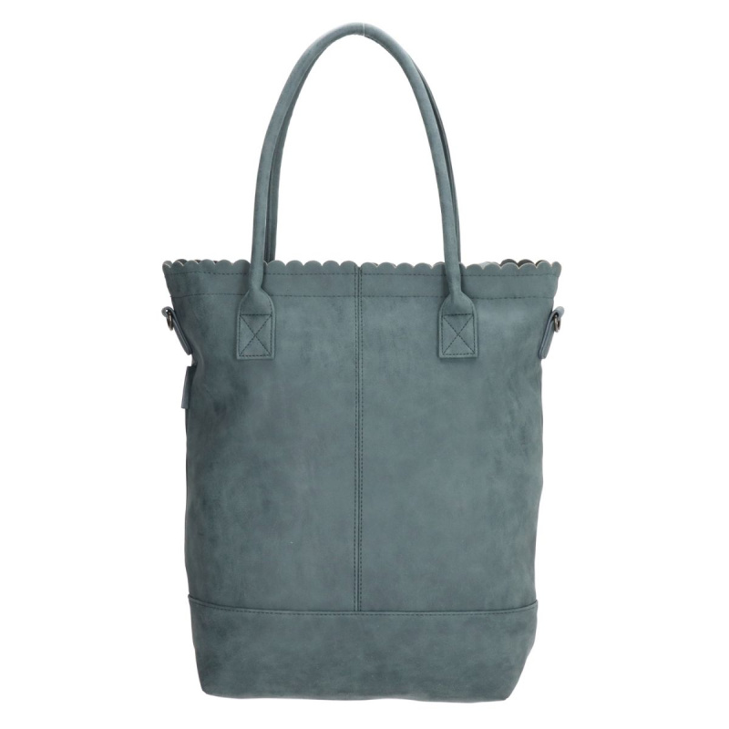 Dámska kabelka na rameno modrá LEXI