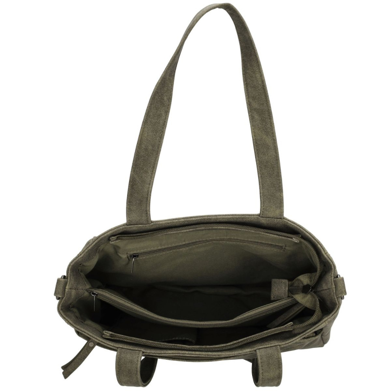 Dámska kabelka na rameno olivová NYSA