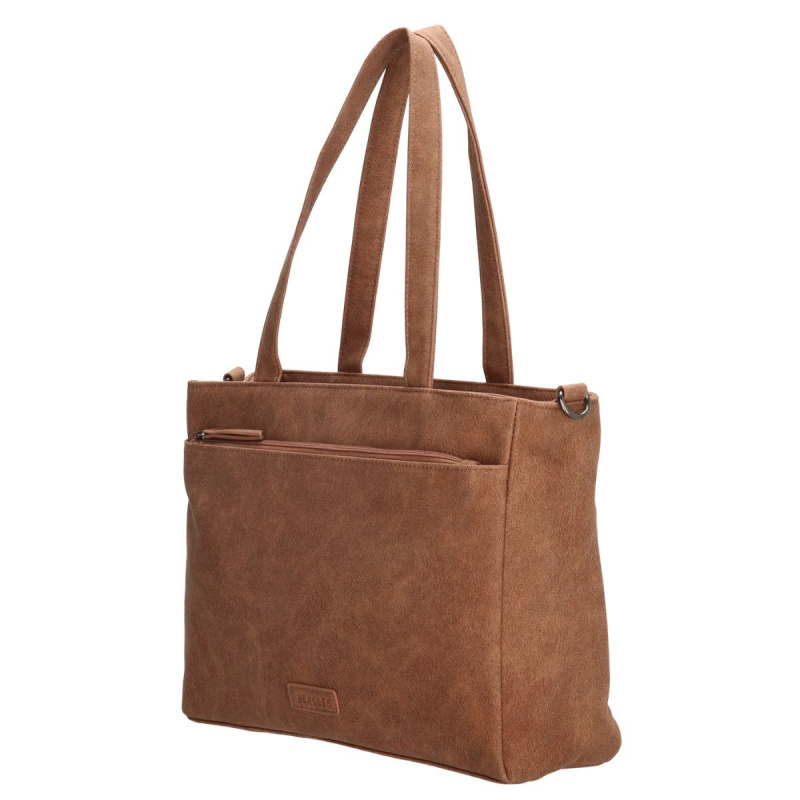 Dámska kabelka na rameno hnedá NYSA