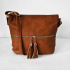 ​Hnedá crossbody kabelka s nastaviteľným remienkom ADELYNN.